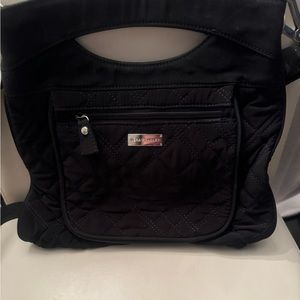 Vera Bradley black crossbody bag